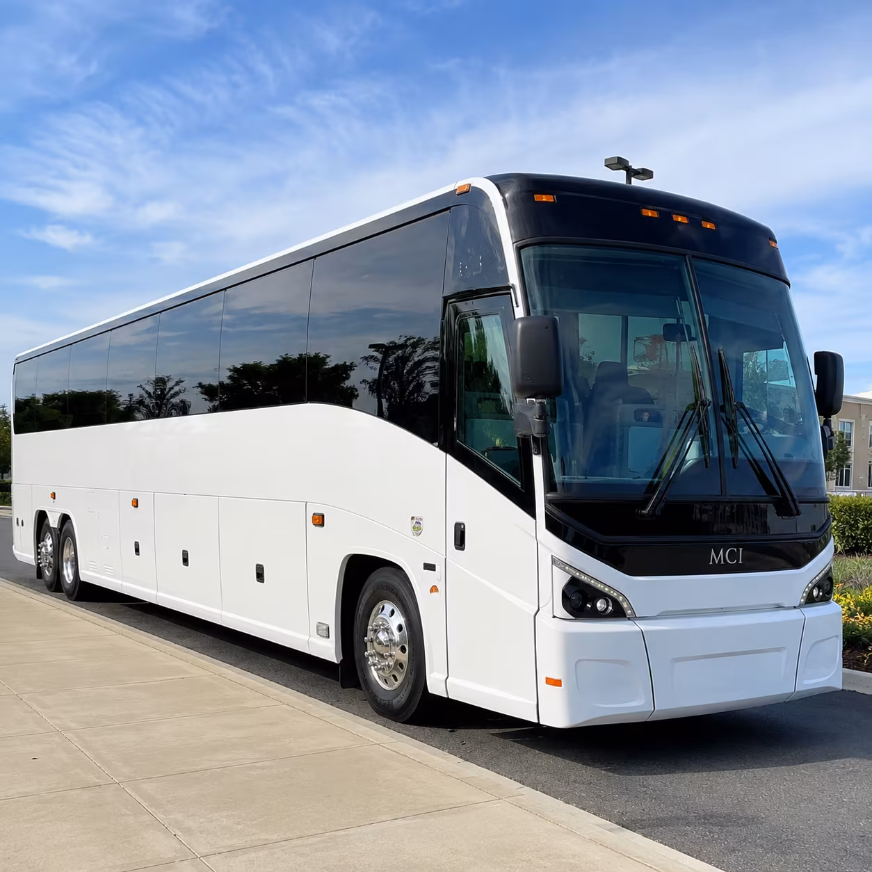 alexandria employee shuttle buses for biomedical tech and research campuses