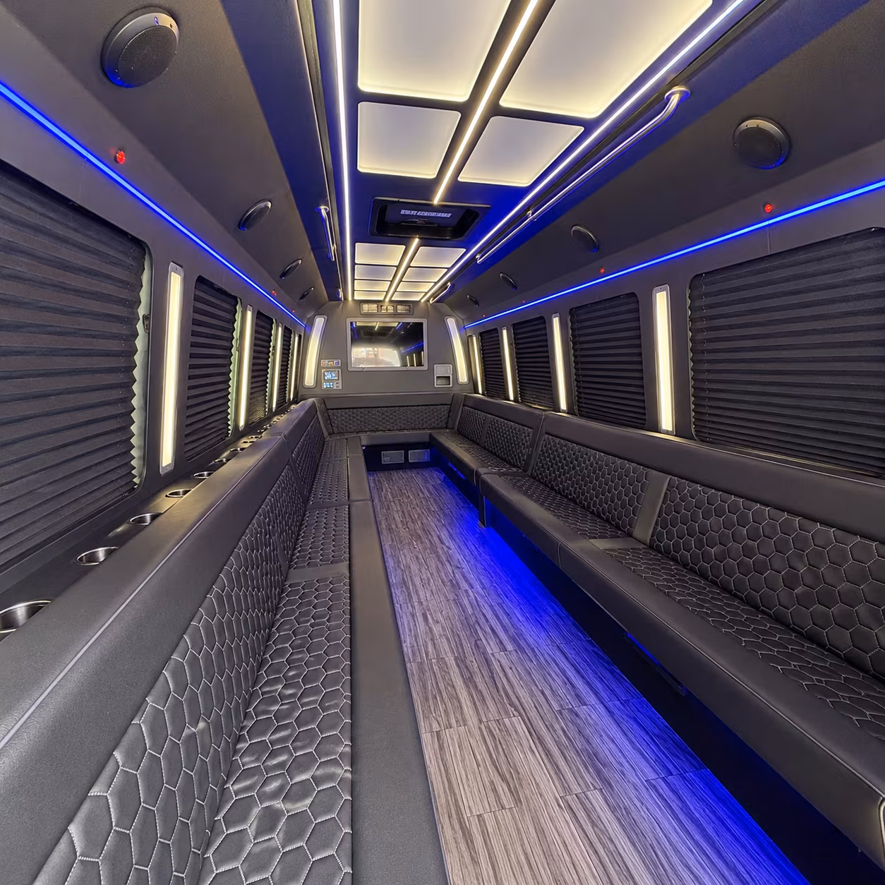 alexandria party bus inside