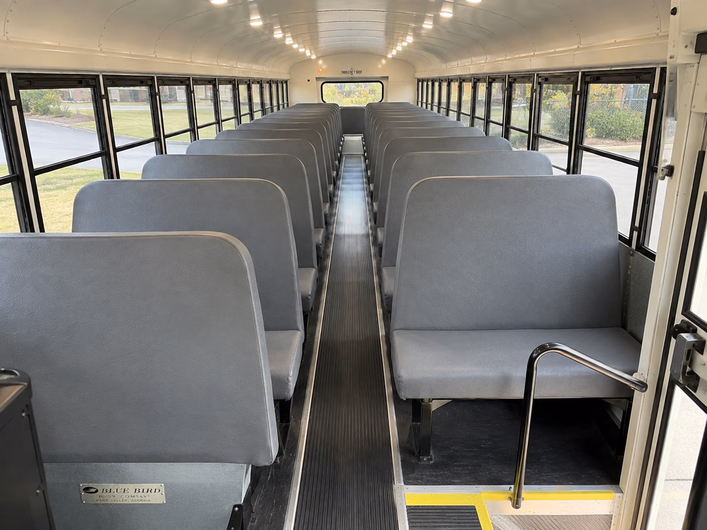 alexandria school bus inside