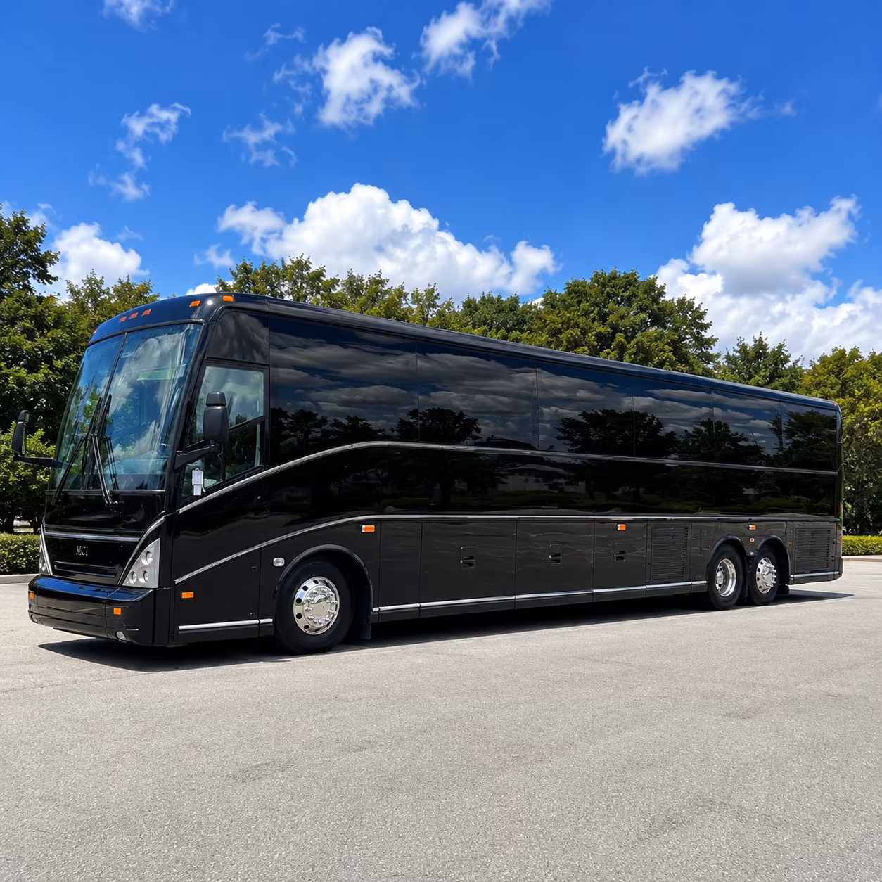 bus rentals for military ceremonies graduations and family events