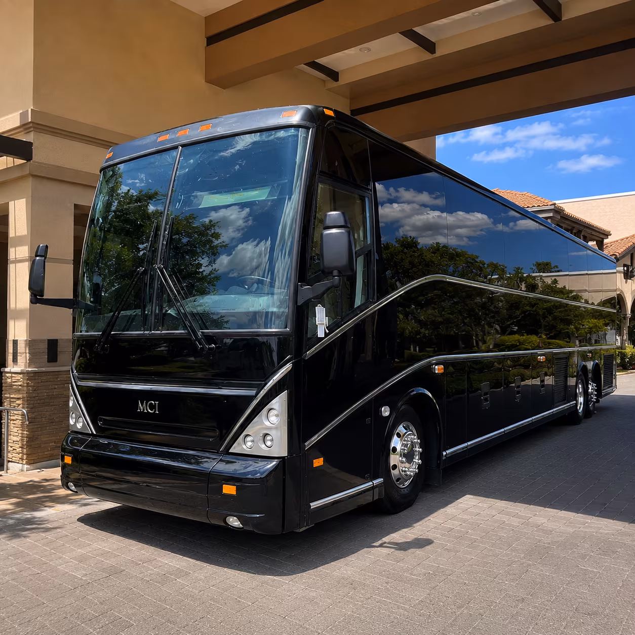 charter buses for congressional delegations and official government events