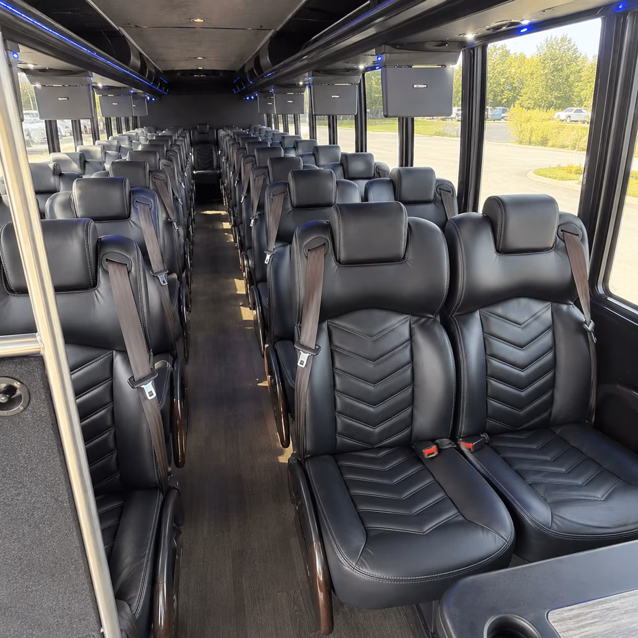 do extra stops add to the cost of a bus rental in alexandria