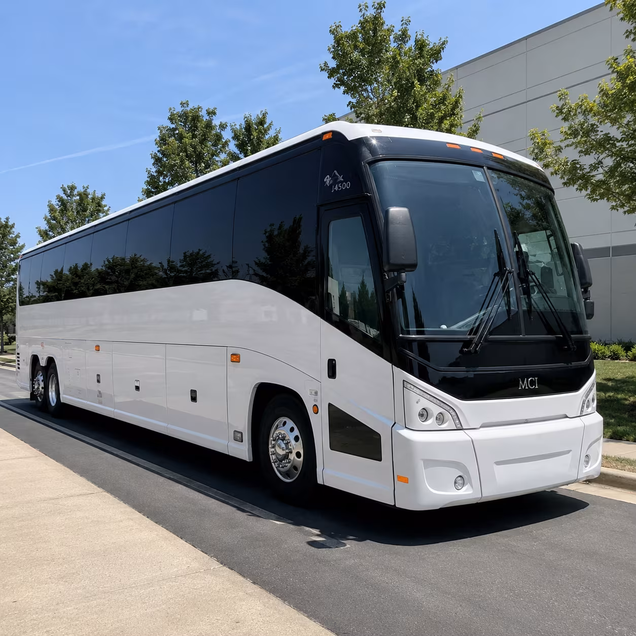 employee shuttle buses between alexandria metro stations and office campuses